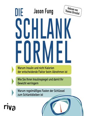 cover image of Die Schlankformel